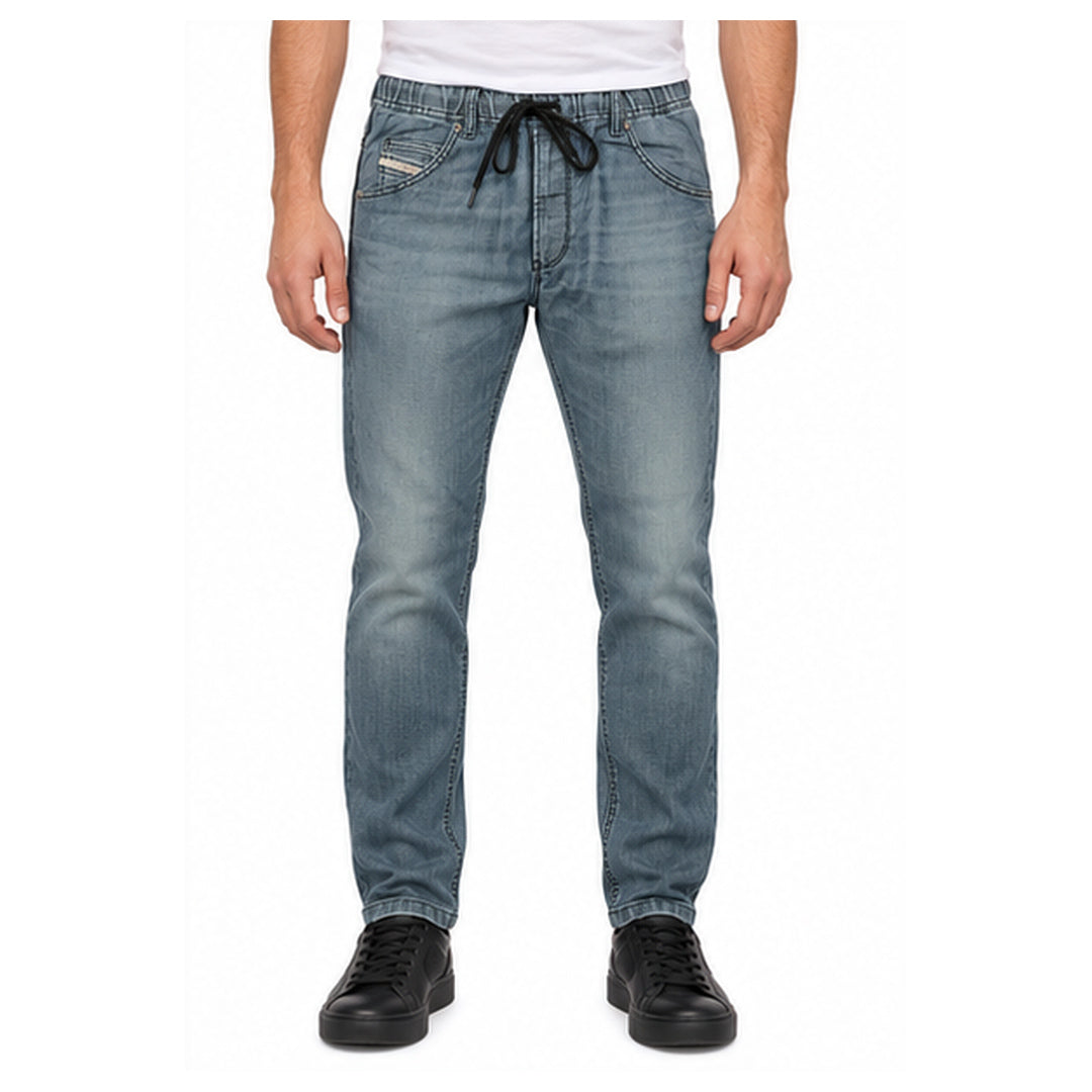 Diesel Krooley-NE R9H31 Blue Jogg Jeans
