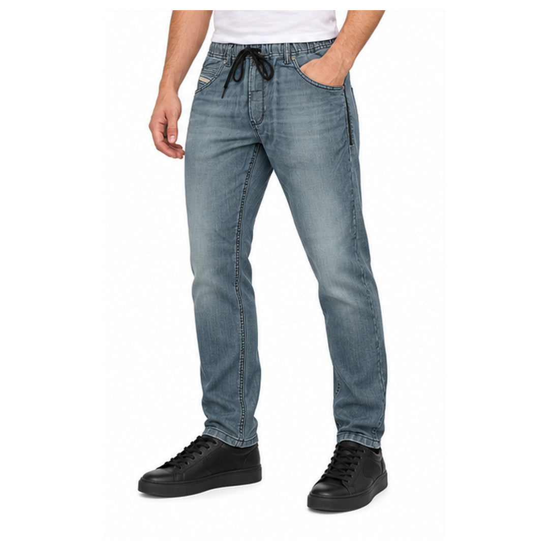 Diesel Krooley-NE R9H31 Blue Jogg Jeans