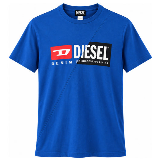 Diesel T-Diego-Cuty Blue T-Shirt