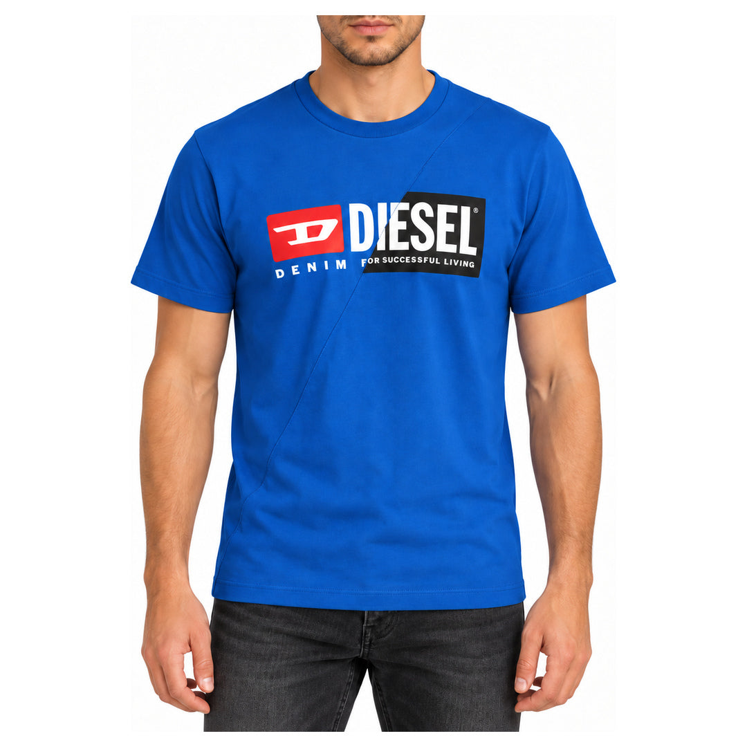 Diesel T-Diego-Cuty Blue T-Shirt