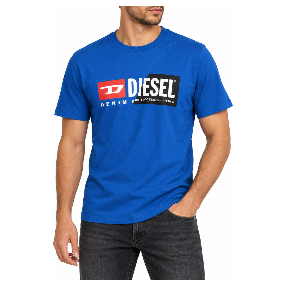 Diesel T-Diego-Cuty Blue T-Shirt
