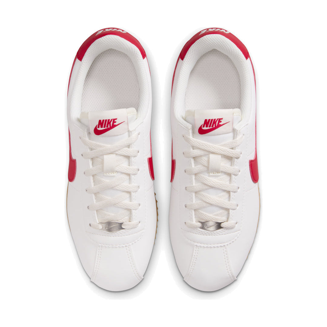 Nike Cortez Sail Gum Yellow University Red GS Trainers
