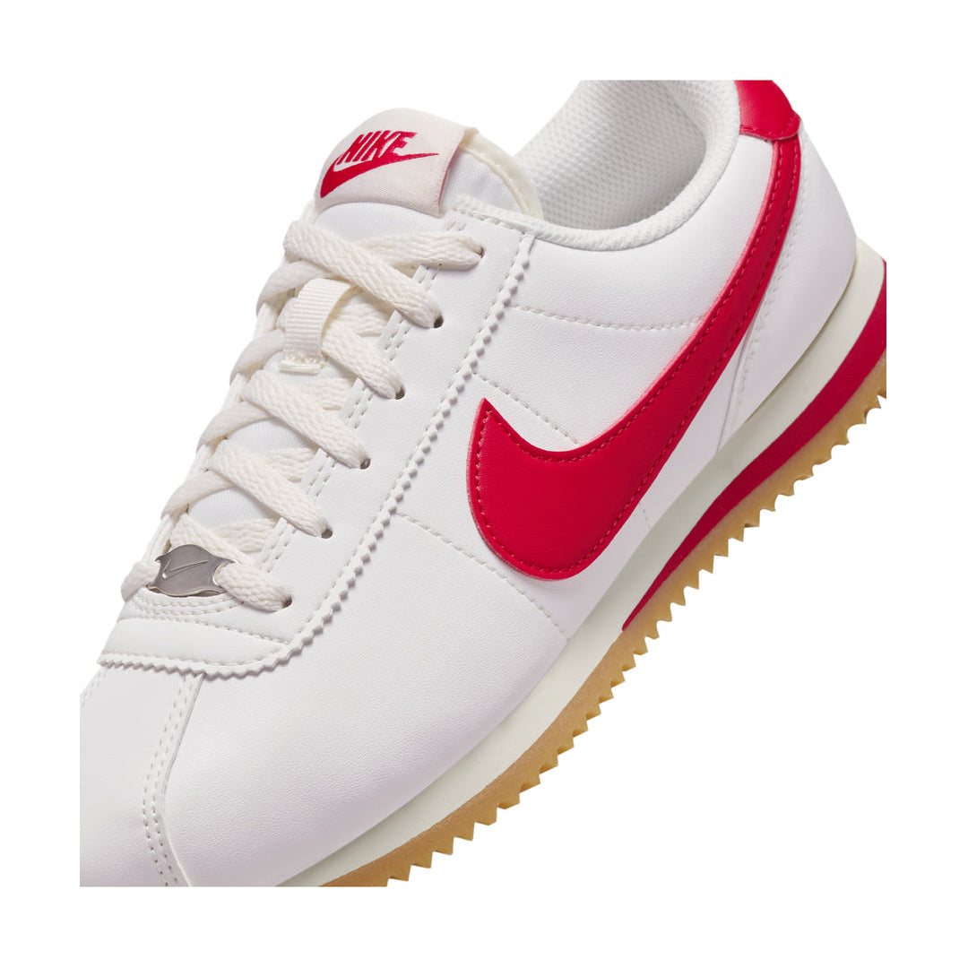 Nike Cortez Sail Gum Yellow University Red GS Trainers
