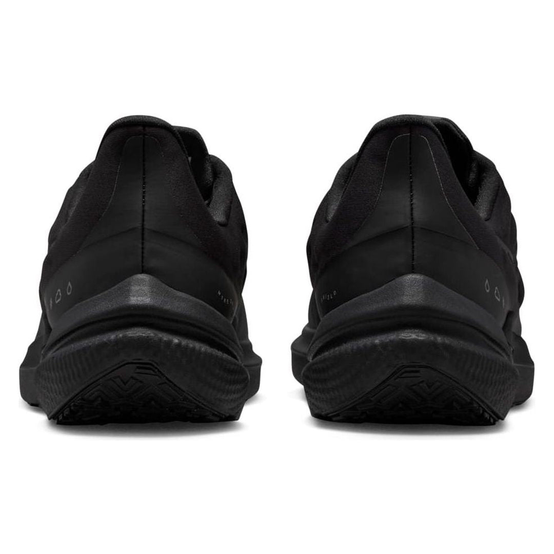 Nike Air Winflo 9 Shield Triple Black Trainers UK 8.5