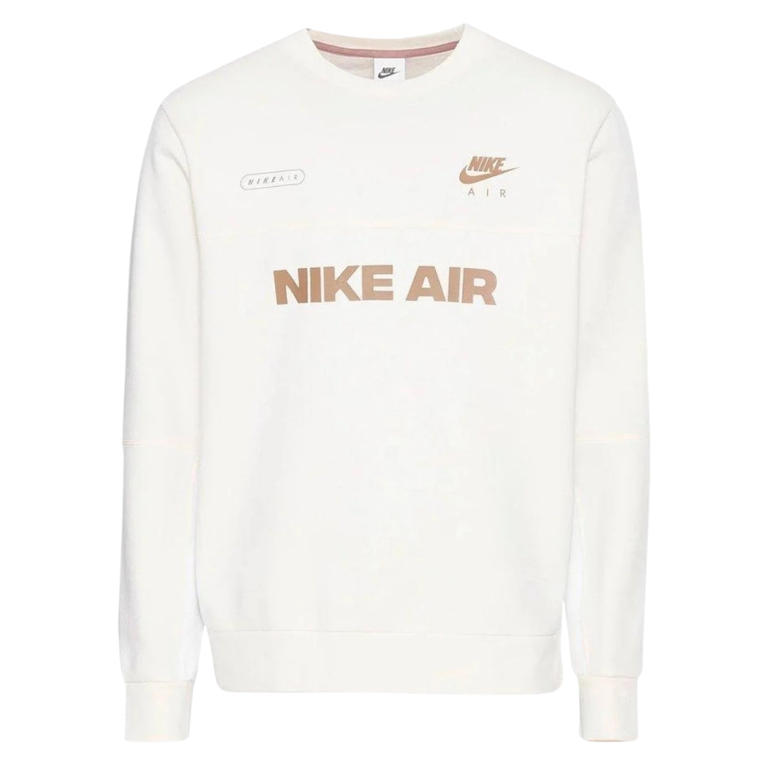 Nike Dm5207 113 Yellow/White Crewneck Jumper Mens XS