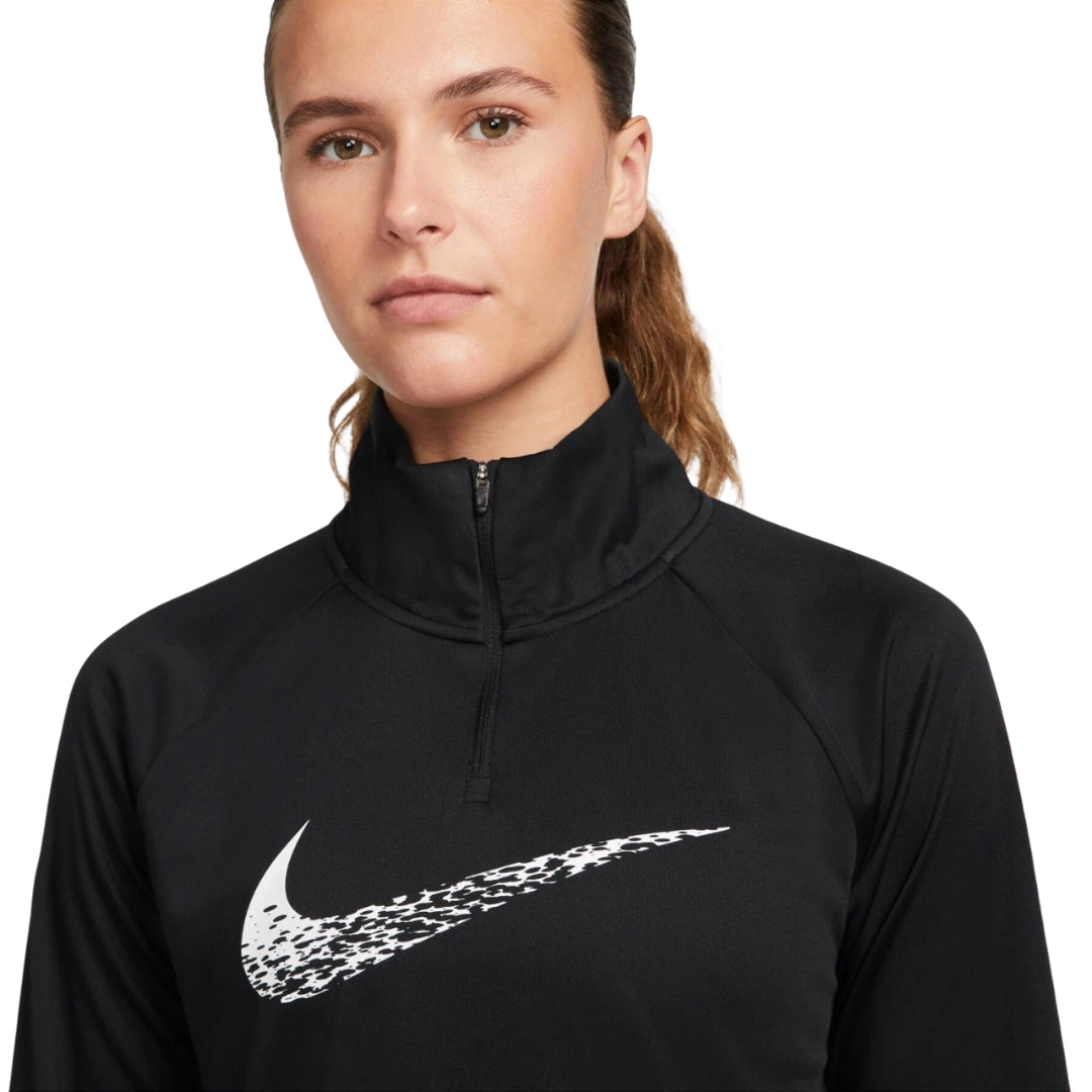 Nike Dm7769 010 Black L/S Top Female XS