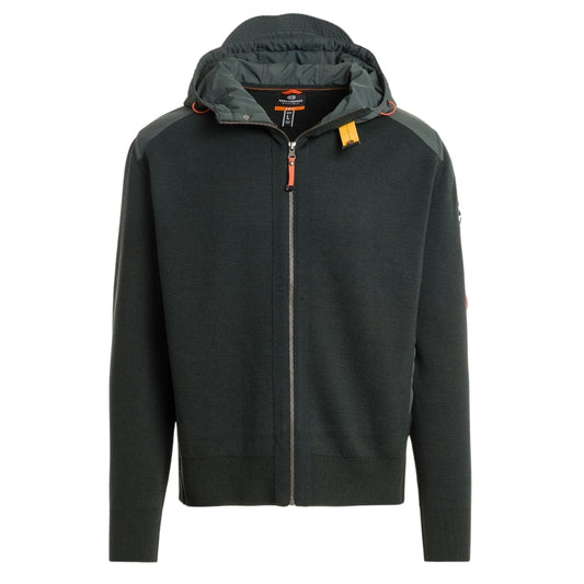 Parajumpers DOMINIC PMKNRK02 242 GREEN GABLES Zip Hoodie Mens L