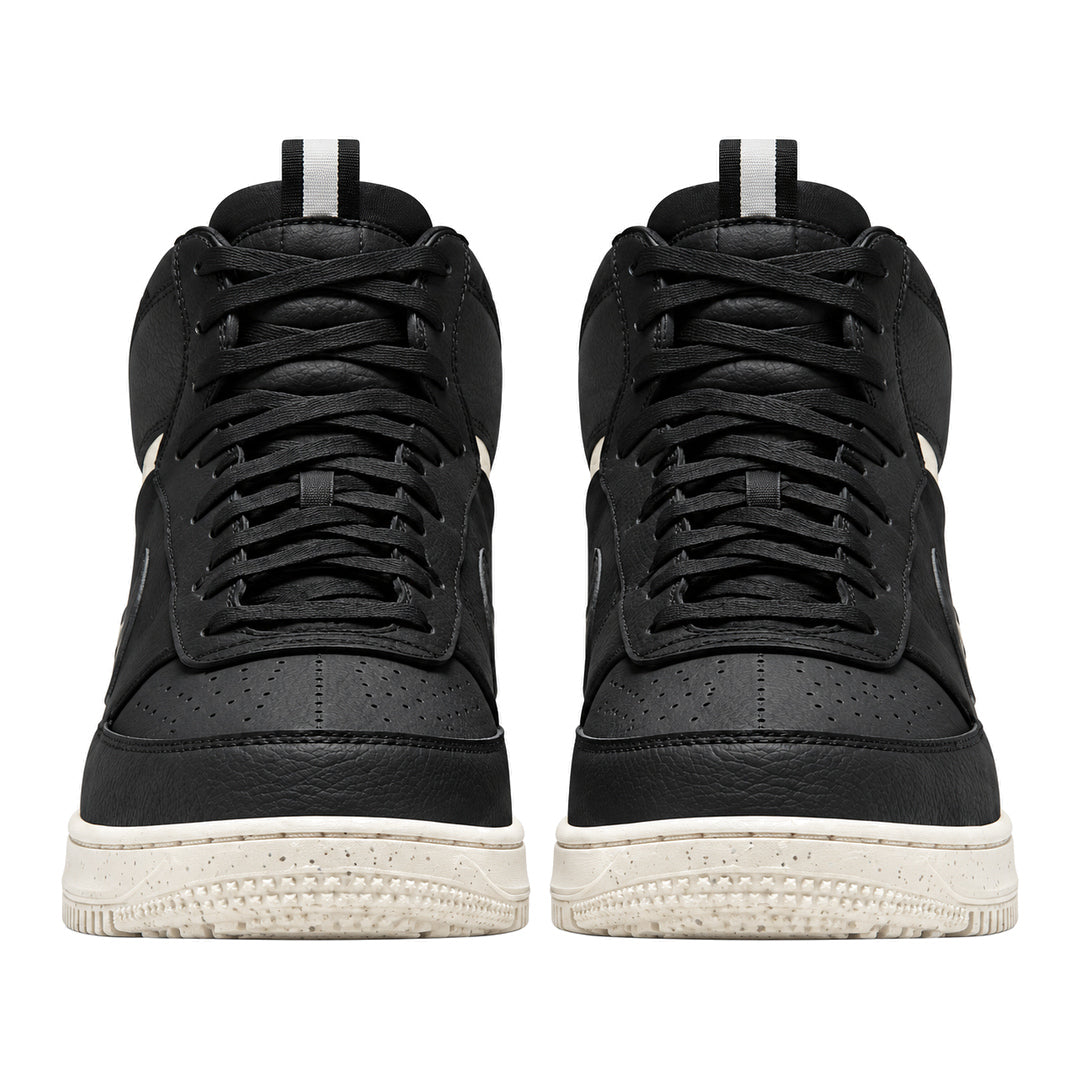 Nike Court Vision Mid Winter Dark Smoke Grey Light Bone Trainers