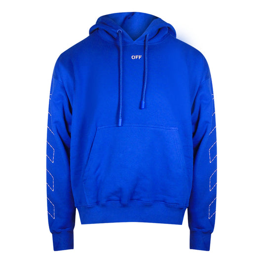 Off-White Off Stitch Skate Hoodie Dark Blue