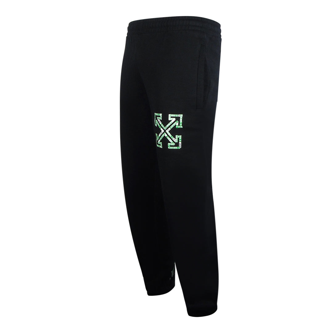 Off-White Tape Arrows Slim Shorten Sweatpant Black