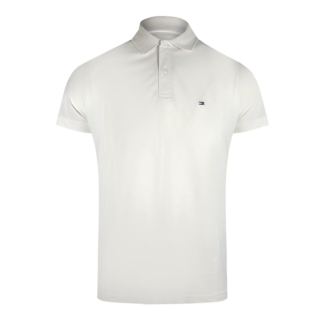 Tommy Hilfiger Weathered White Polo Shirt