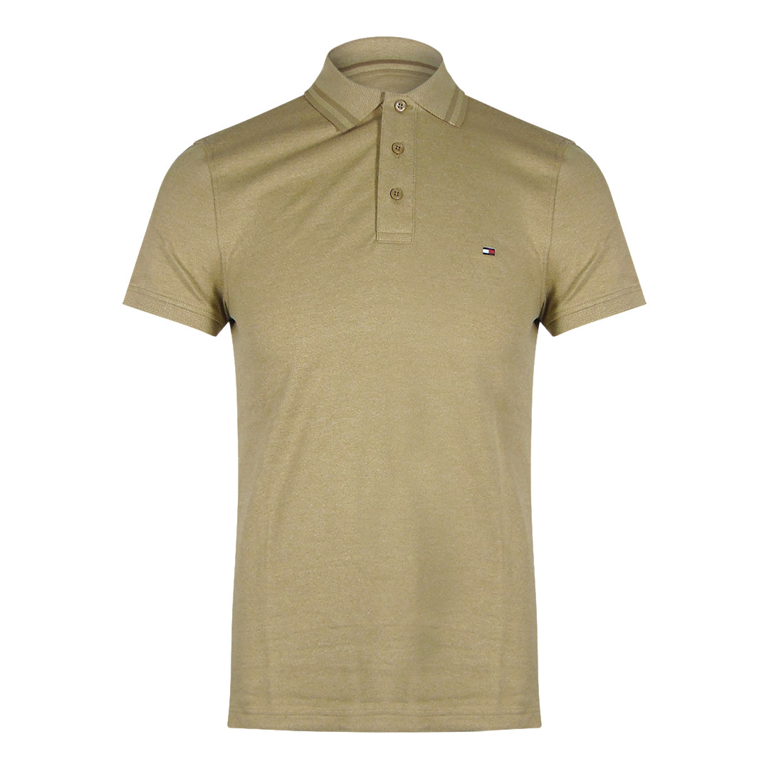 Tommy Hilfiger Dark Dune Beige Polo Shirt