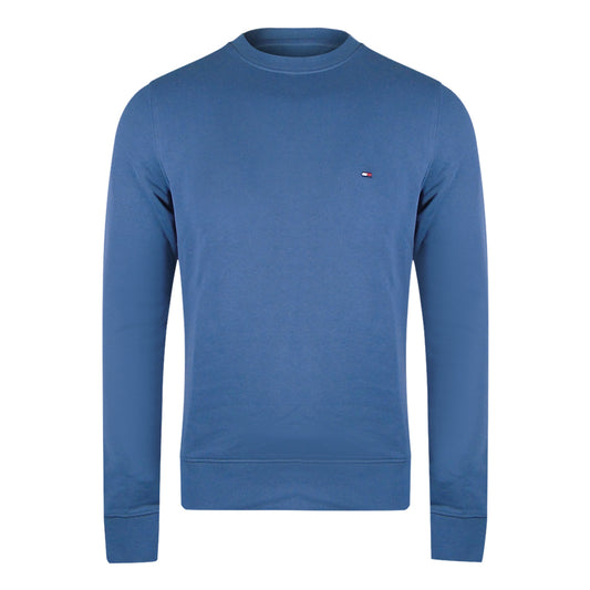 Tommy Hilfiger Faded Indigo Blue Crewneck Sweatshirt