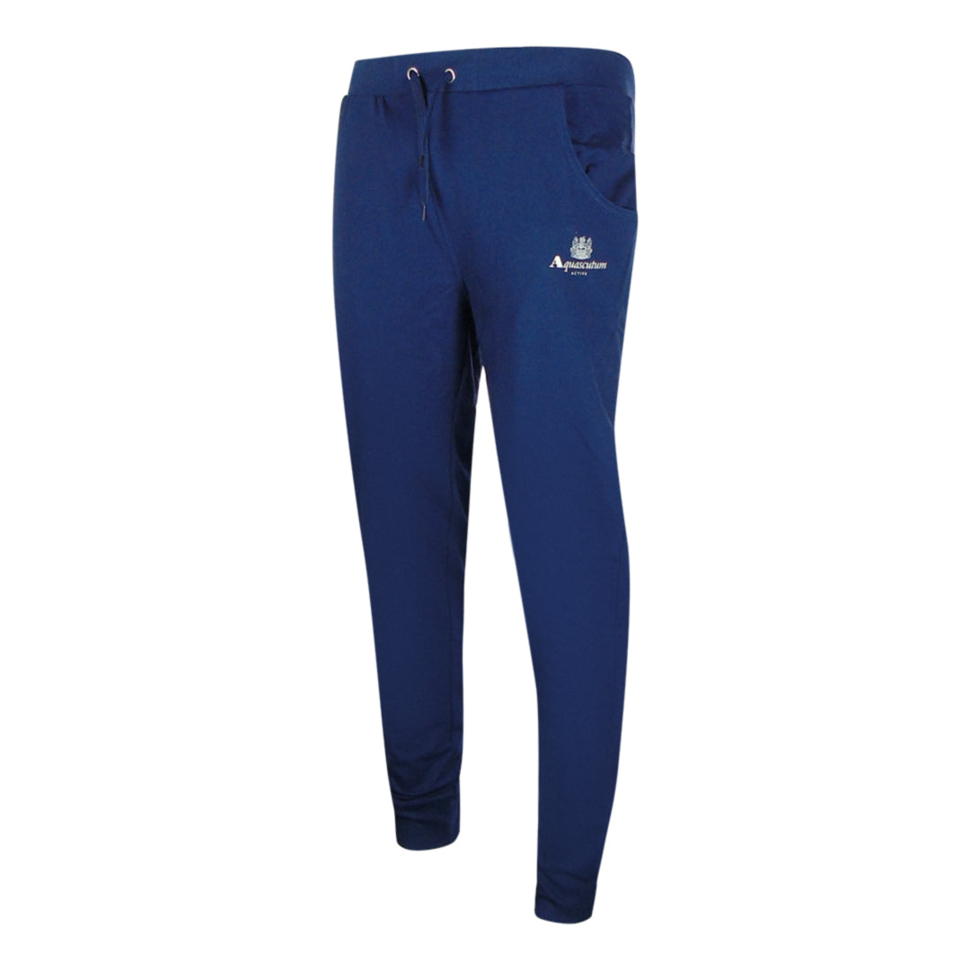 Aquascutum Navy Blue Zip-Up Hoodie And Track Pants Set