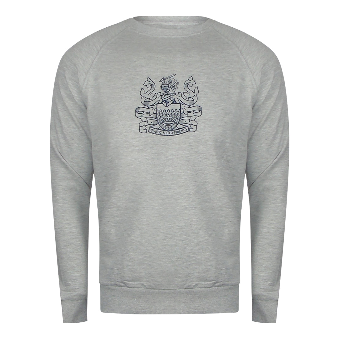 Aquascutum Iconic Crest  Crew Neck Grey Track Set