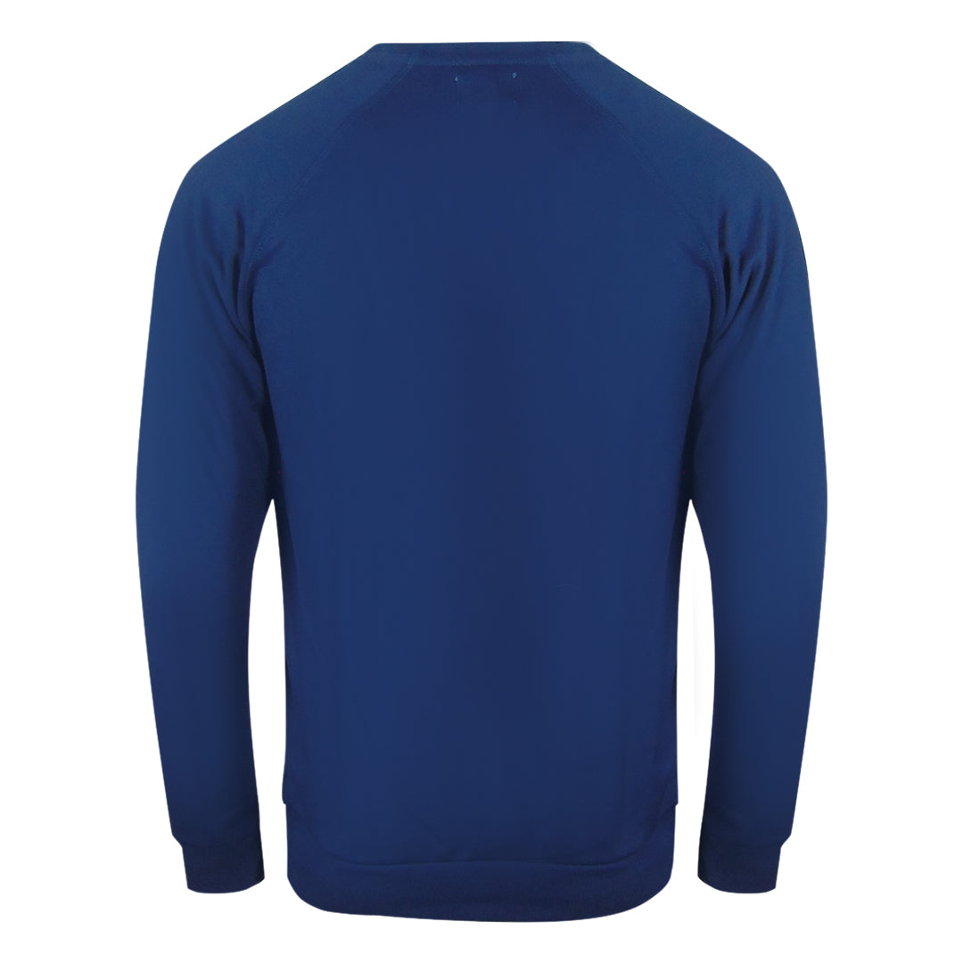 Aquascutum Iconic Crest Navy Blue Crew Neck Tracksuit Set