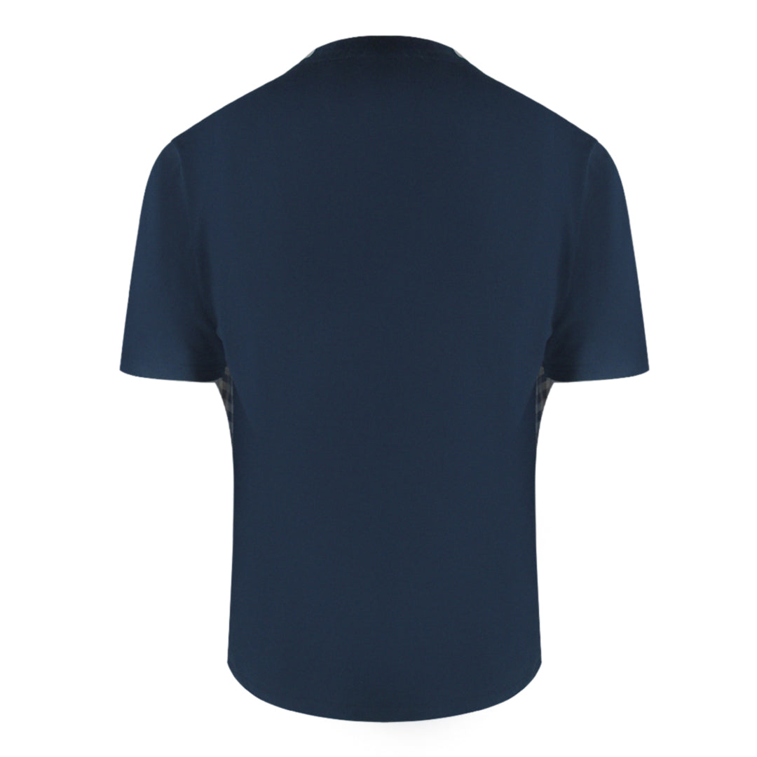 Aquascutum Iconic Front Navy Blue T-Shirt