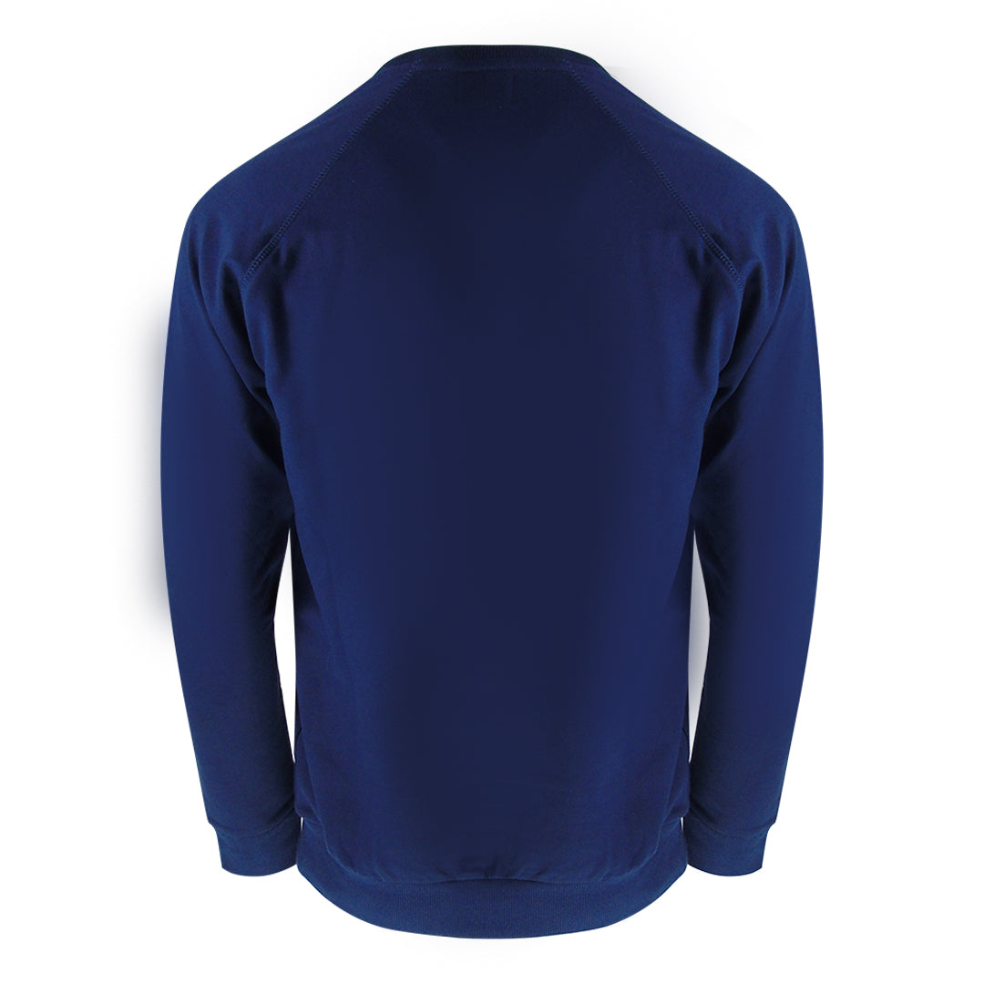 Aquascutum London Logo Crewneck Navy Blue Tracksuit Pants Set