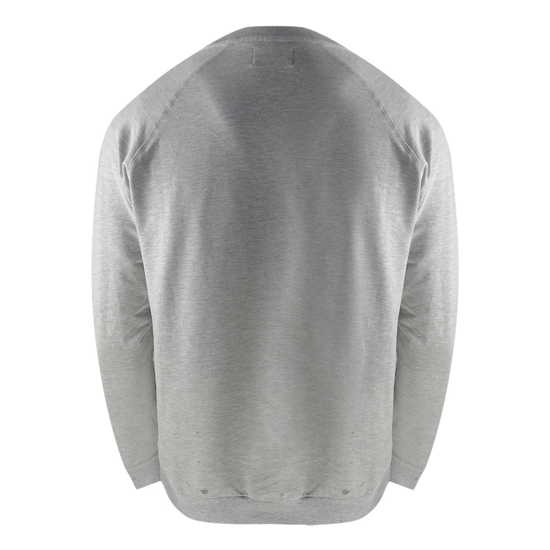 Aquascutum Small Iconic Crest  Crew Neck Grey Tracksuit Set