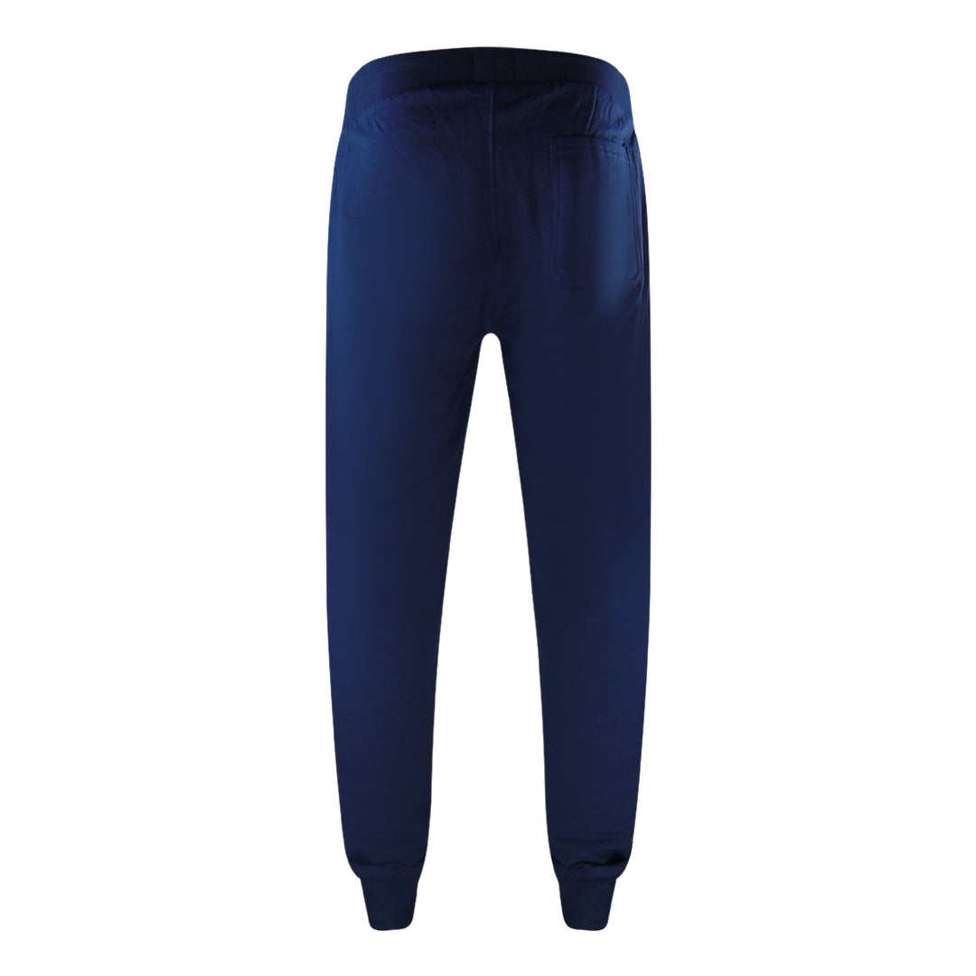 Aquascutum London Logo Crewneck Navy Blue Tracksuit Pants Set