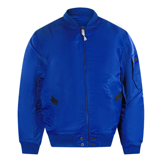 Diesel J-Ross Mazarine Blue Bomber Jacket
