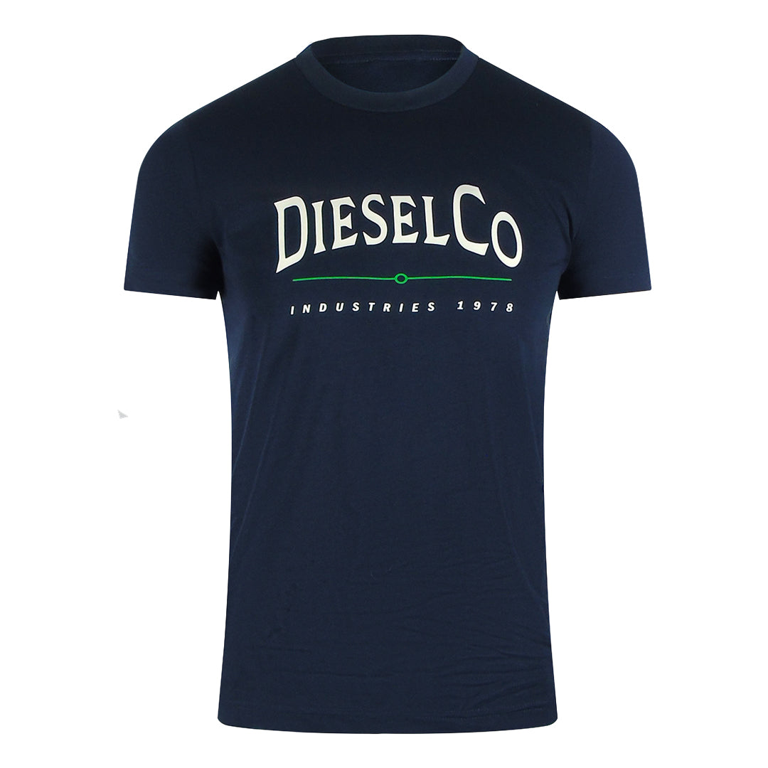 Diesel Industries Navy Blue T-Shirt