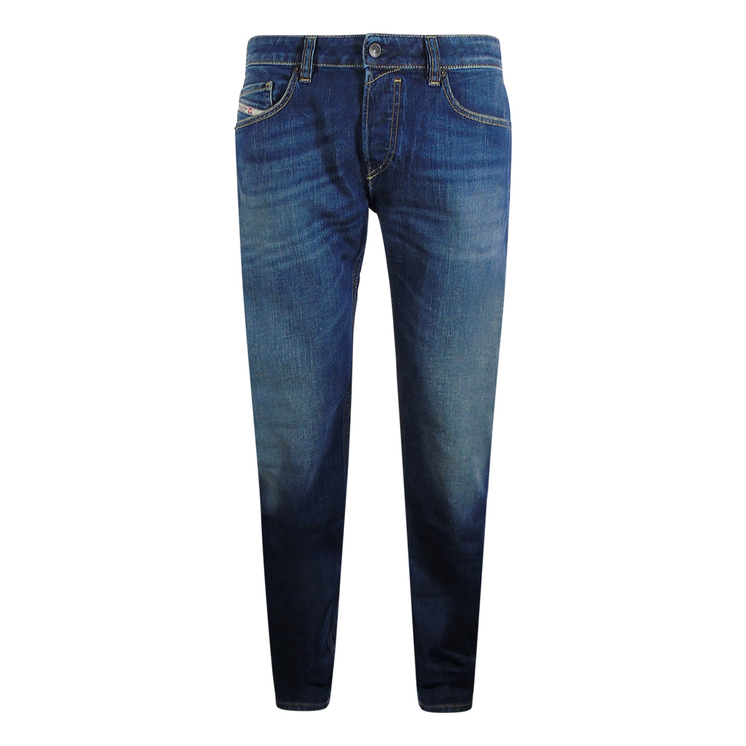Diesel Safado-X Dark Blue Denim Jeans - Nova Clothing
