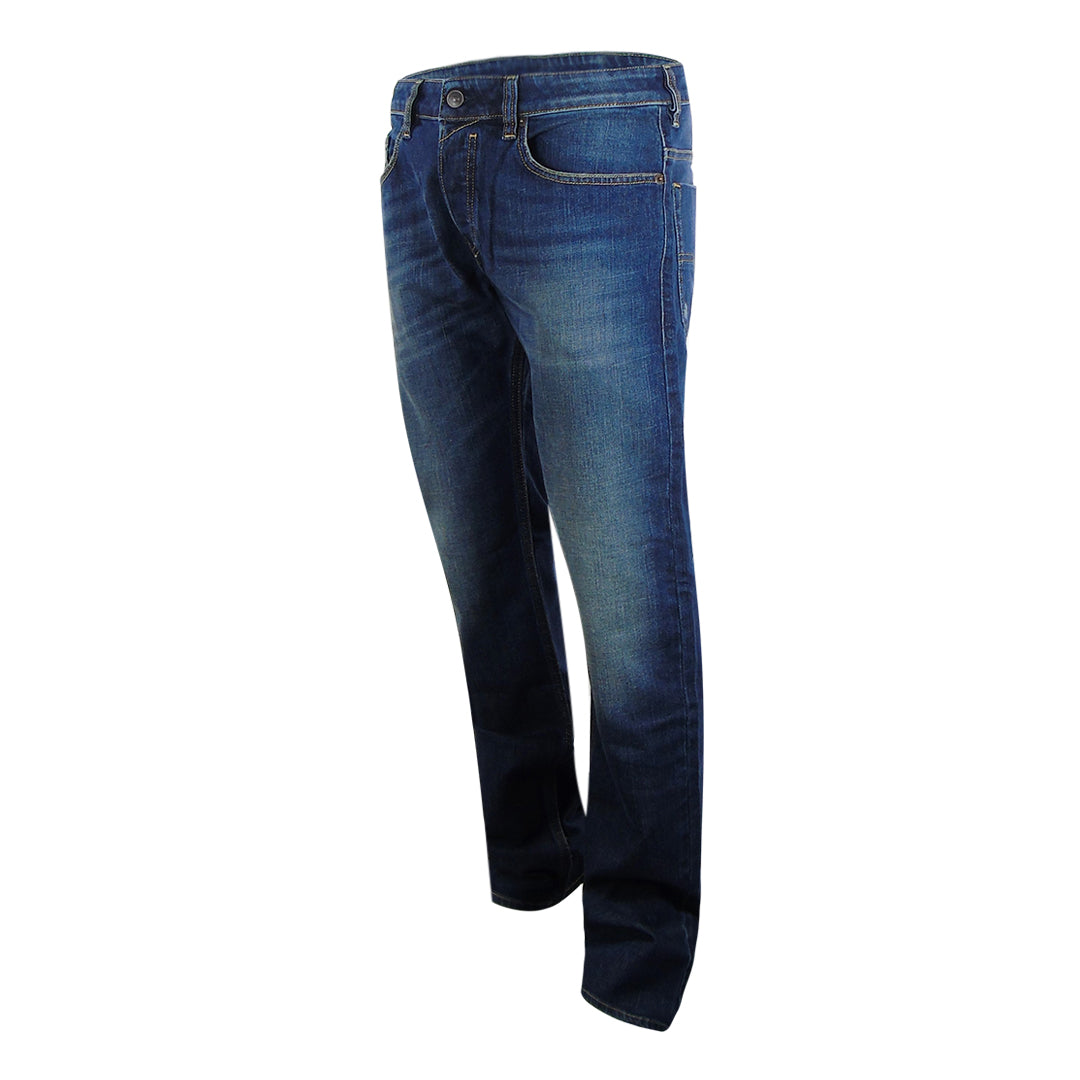 Diesel Safado-X Dark Blue Denim Jeans - Nova Clothing