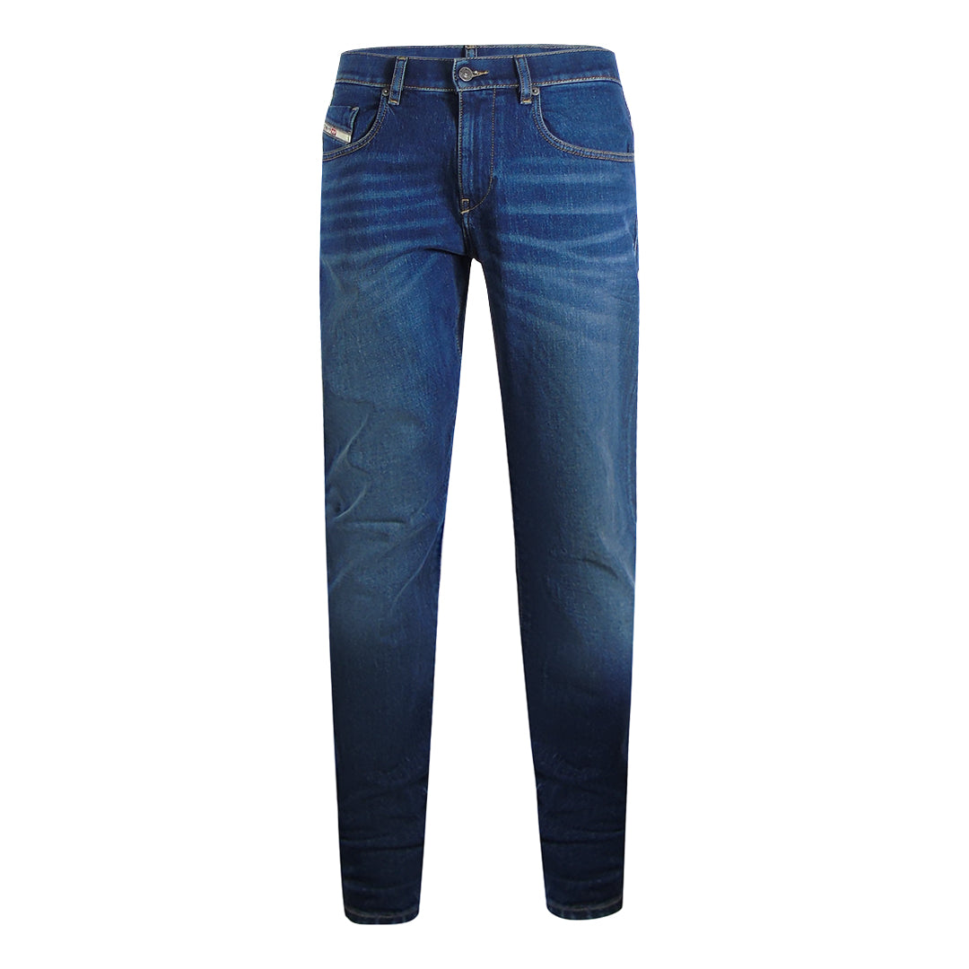 Diesel 2019 D-Strukt Dark Blue Denim Pants - Nova Clothing