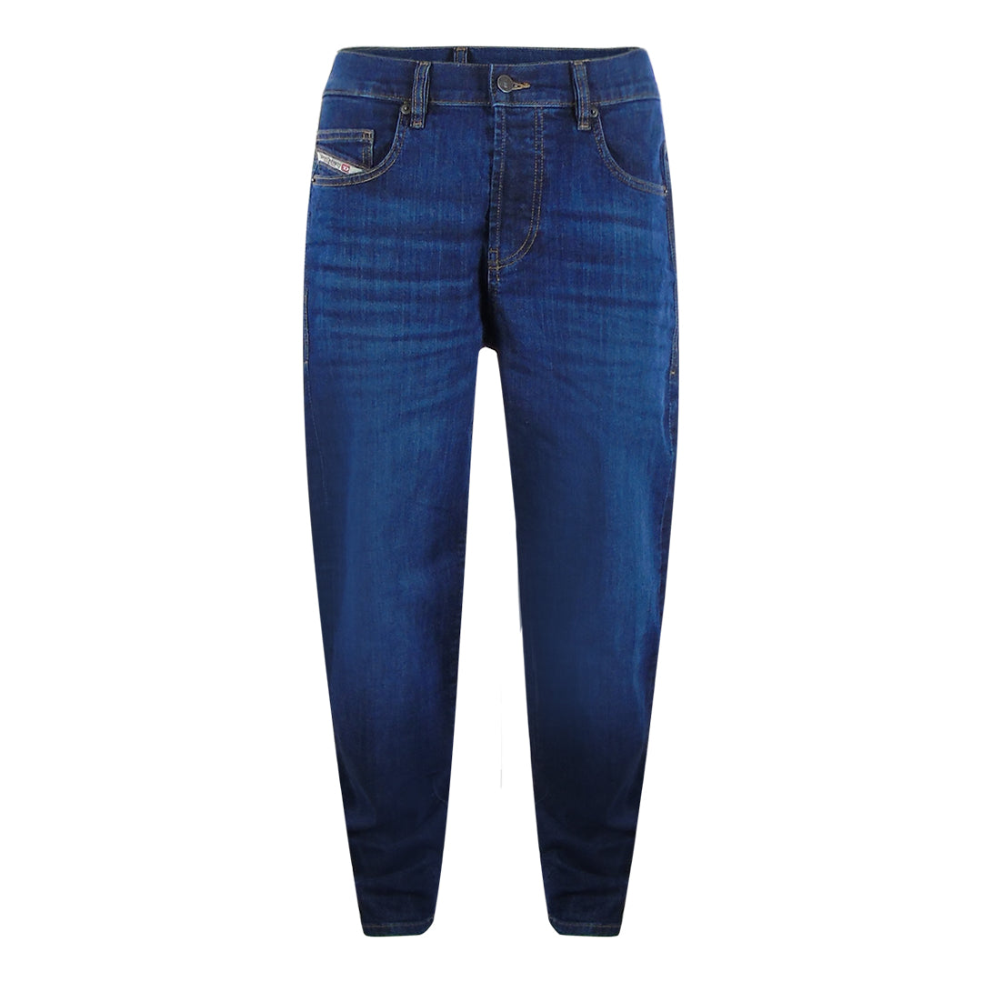 Diesel 2020 D-Viker Dark Blue Denim Pants