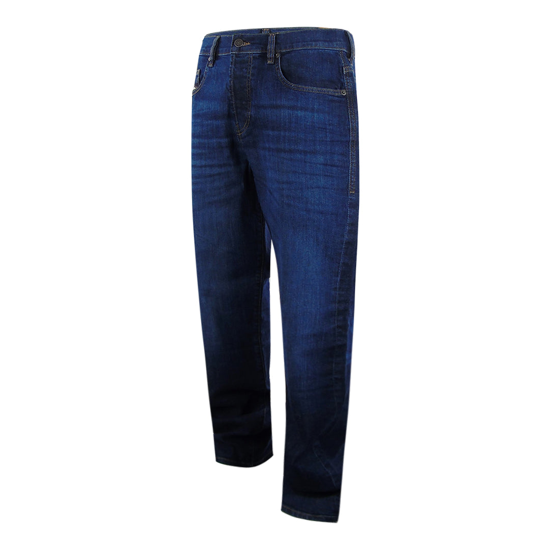 Diesel 2020 D-Viker Dark Blue Denim Pants