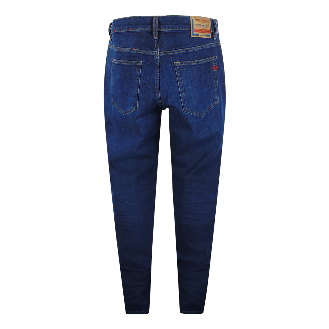 Diesel 2020 D-Viker Dark Blue Denim Pants