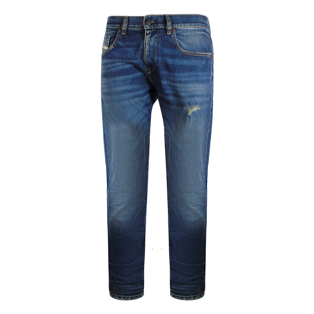 Diesel 2019 D-Strukt-R Blue Denim Pants - Nova Clothing