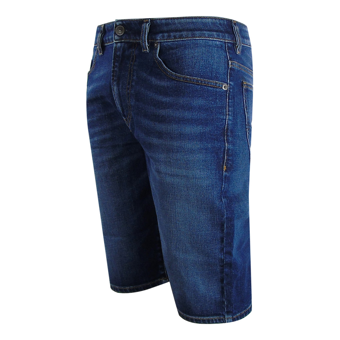 Diesel Slim-Short Blue Denim Shorts - Nova Clothing