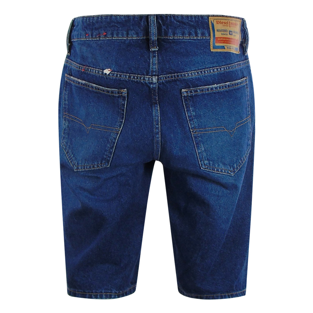 Diesel Slim Short Blue Denim Shorts - Nova Clothing