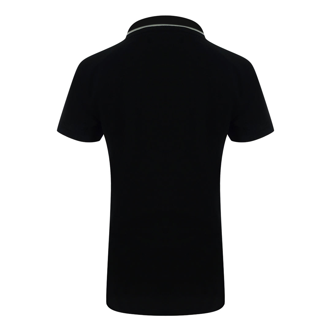 Love Moschino Signature Logo Black Polo Shirt