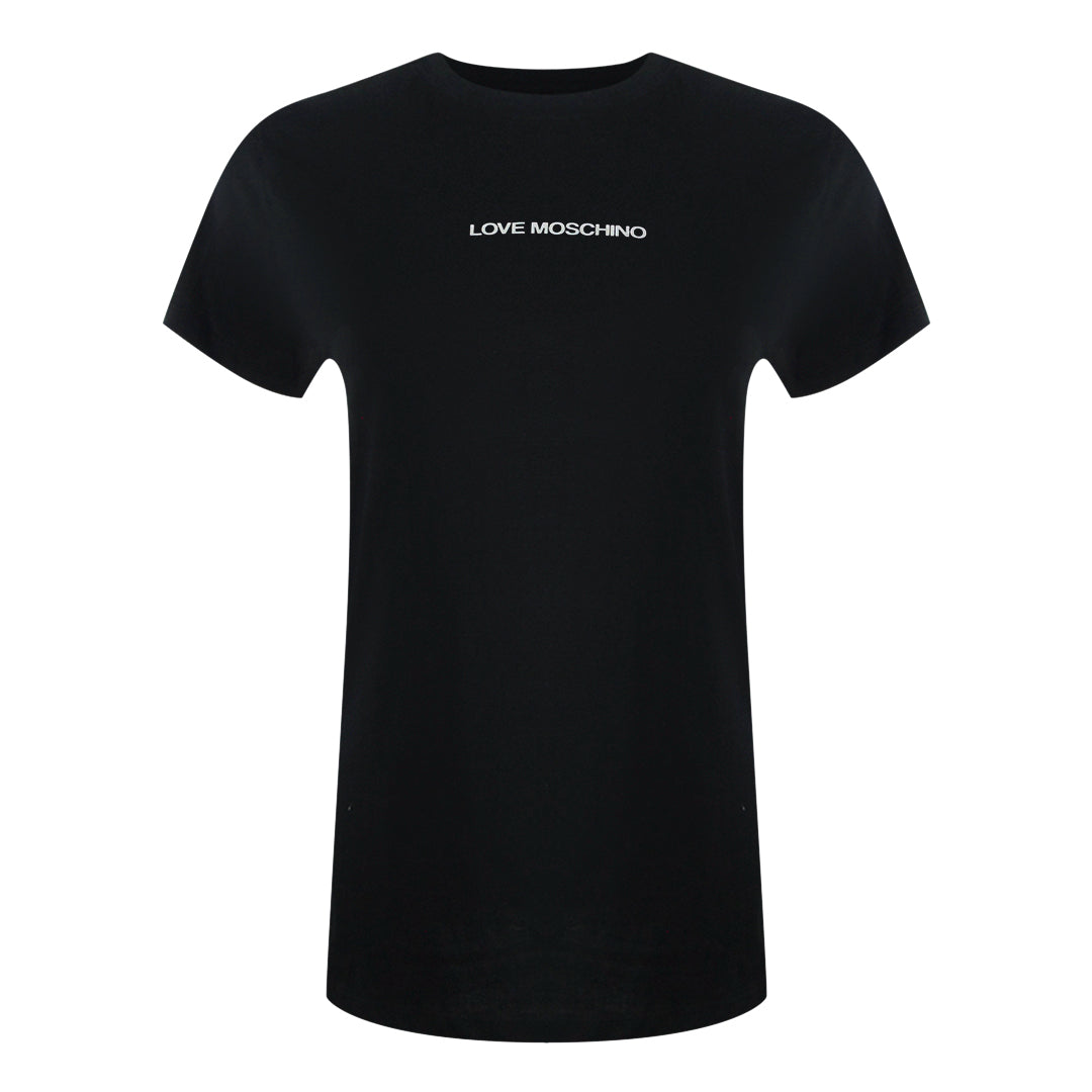 Love Moschino Logo Black T-Shirt - Nova Clothing