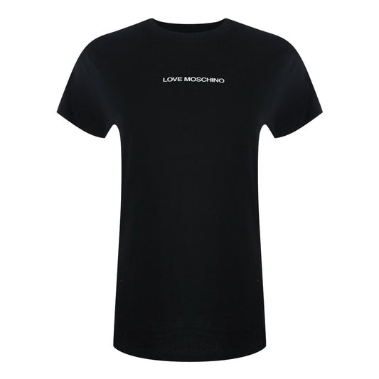 Love Moschino Logo Black T-Shirt - Nova Clothing