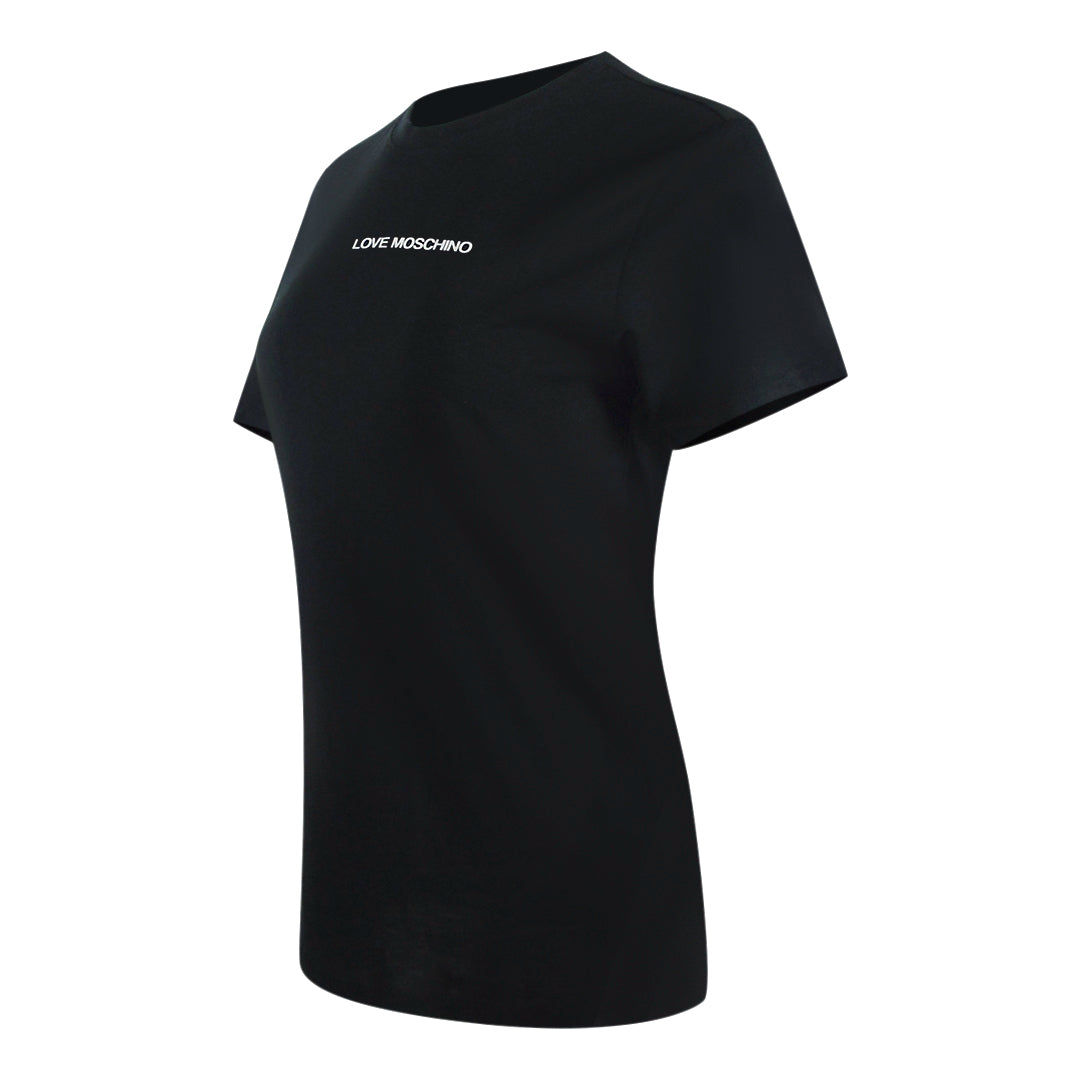 Love Moschino Logo Black T-Shirt - Nova Clothing