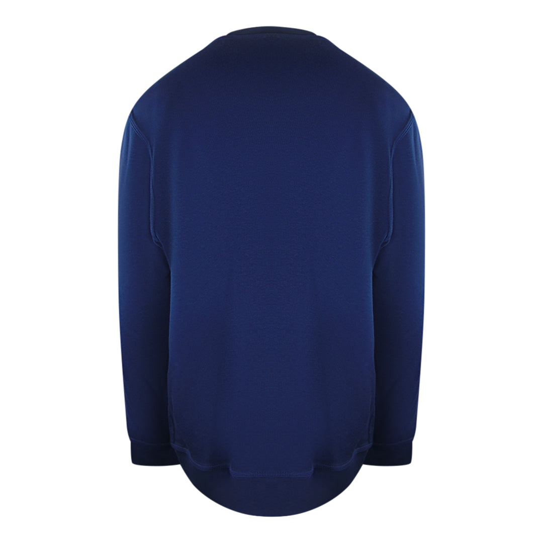 Nike Small Swoosh Navy Blue Sweatshirt