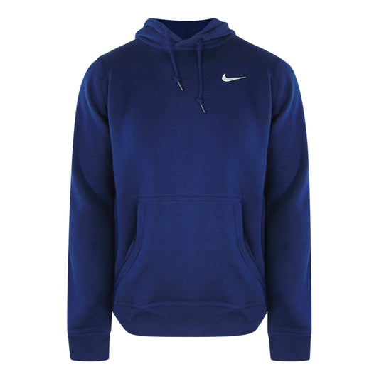 Nike Swoosh Logo Navy Blue Hoodie - Nova Clothing
