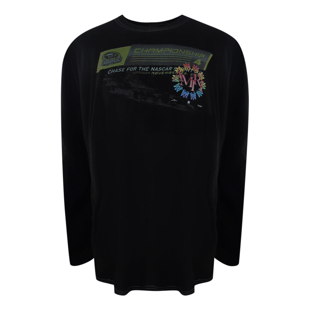 Amiri Stacked Circle Logo Black Long Sleeve T-Shirt