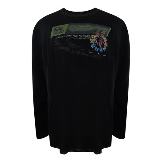 Amiri Stacked Circle Logo Black Long Sleeve T-Shirt