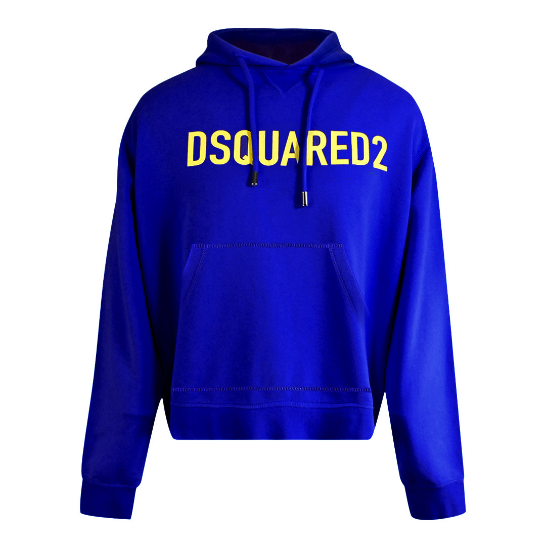 Dsquared2 Cool Fit Brand Logo Purple Hoodie