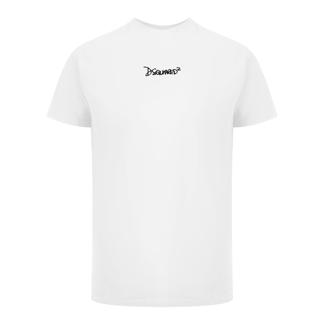 Dsquared2 Small Signature Logo White T-Shirt