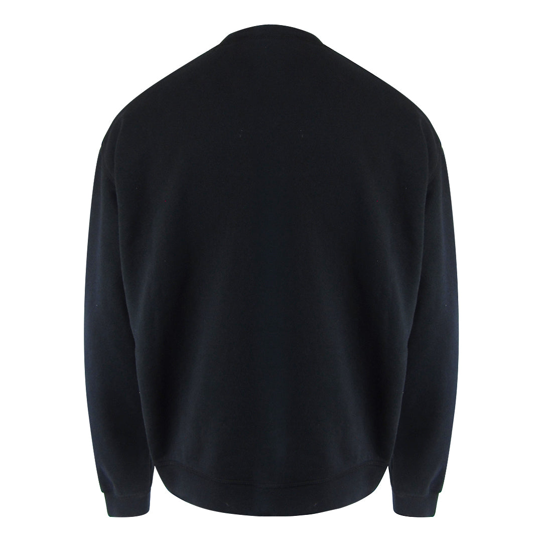 Dsquared2 Contrast Brand Logo Black Jumper