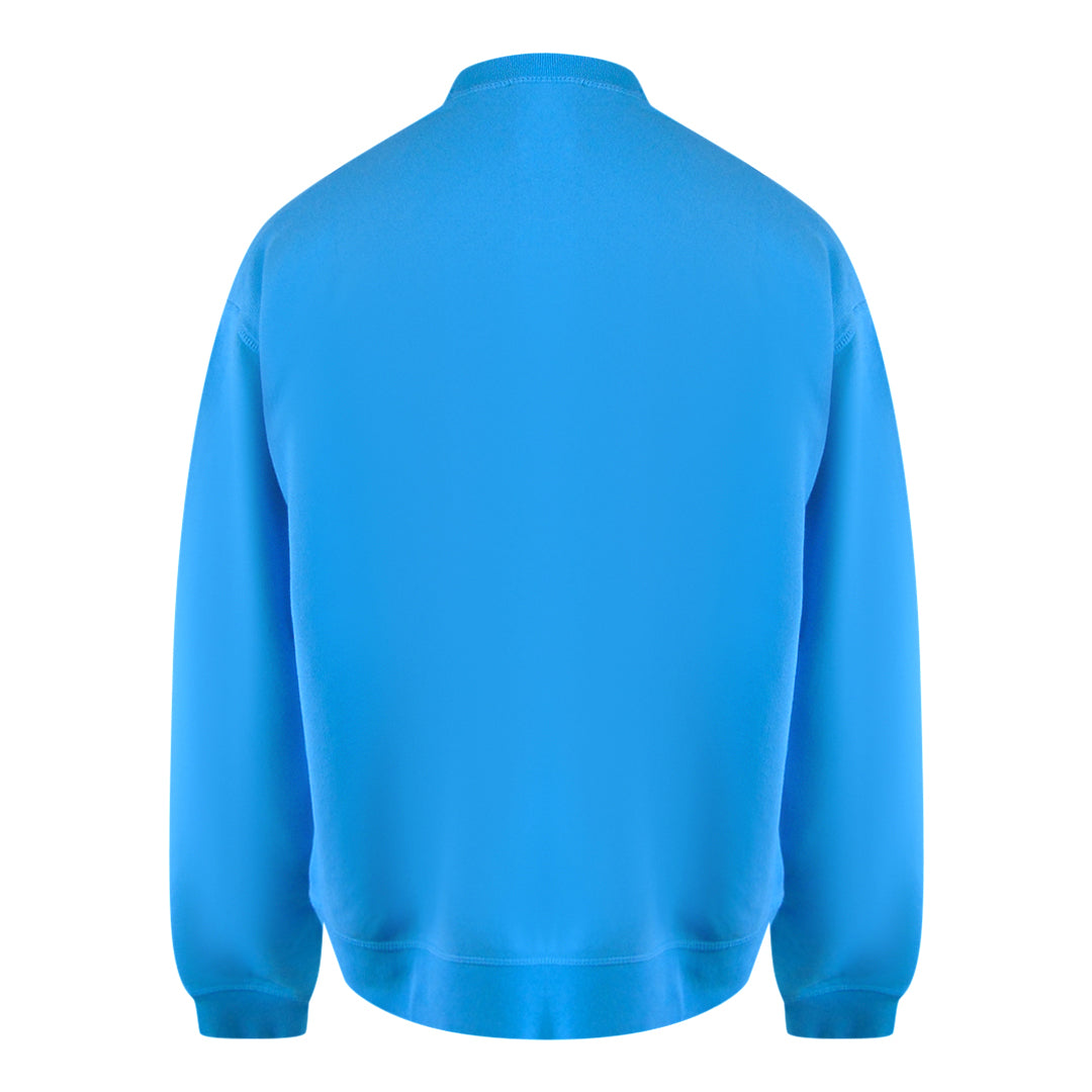 Dsquared2 Contrast Brand Logo Blue Sweatshirt