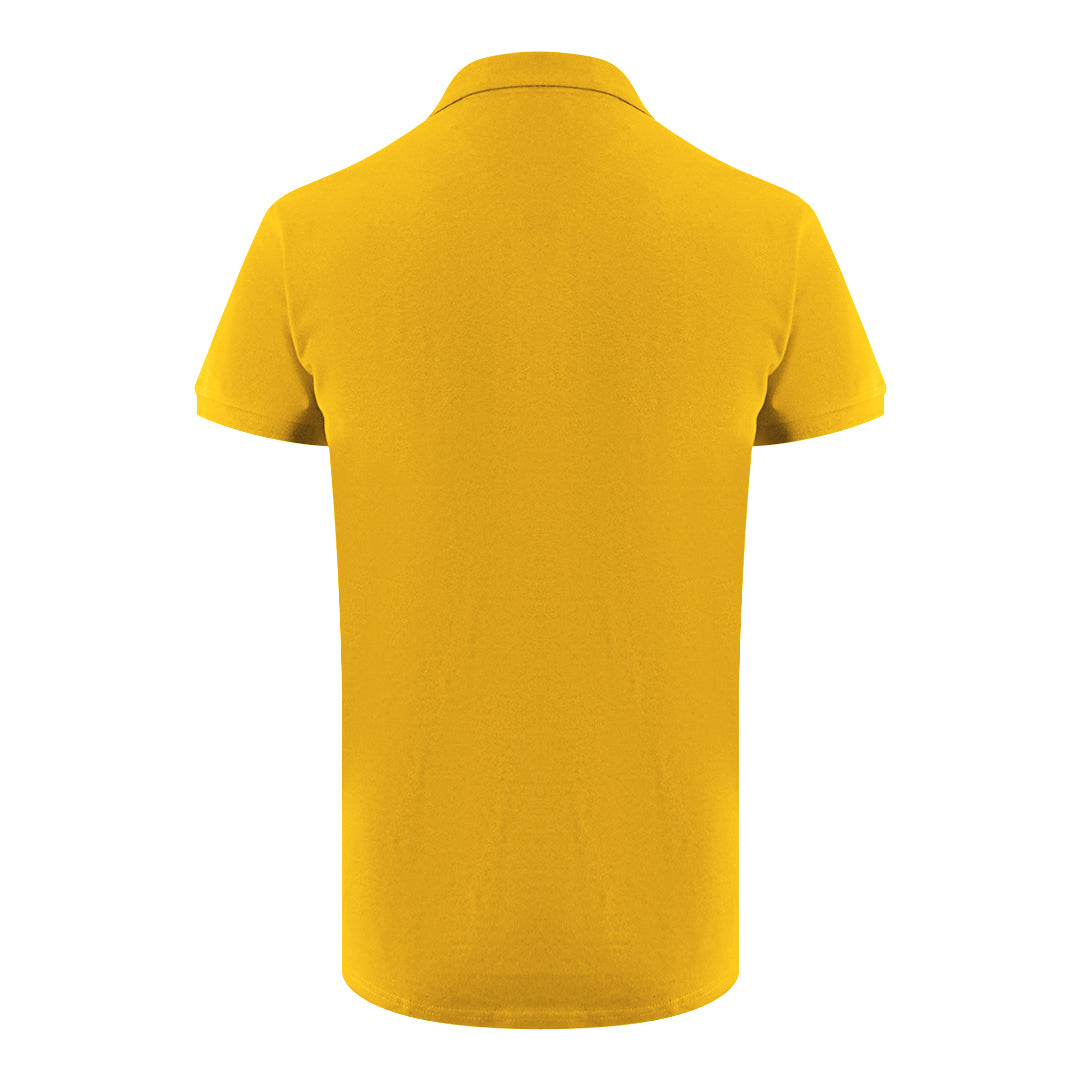 Ice Iceberg Triangle Logo Yellow Polo Shirt