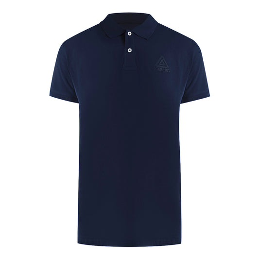 Ice Iceberg Triangle Logo Navy Blue Polo Shirt
