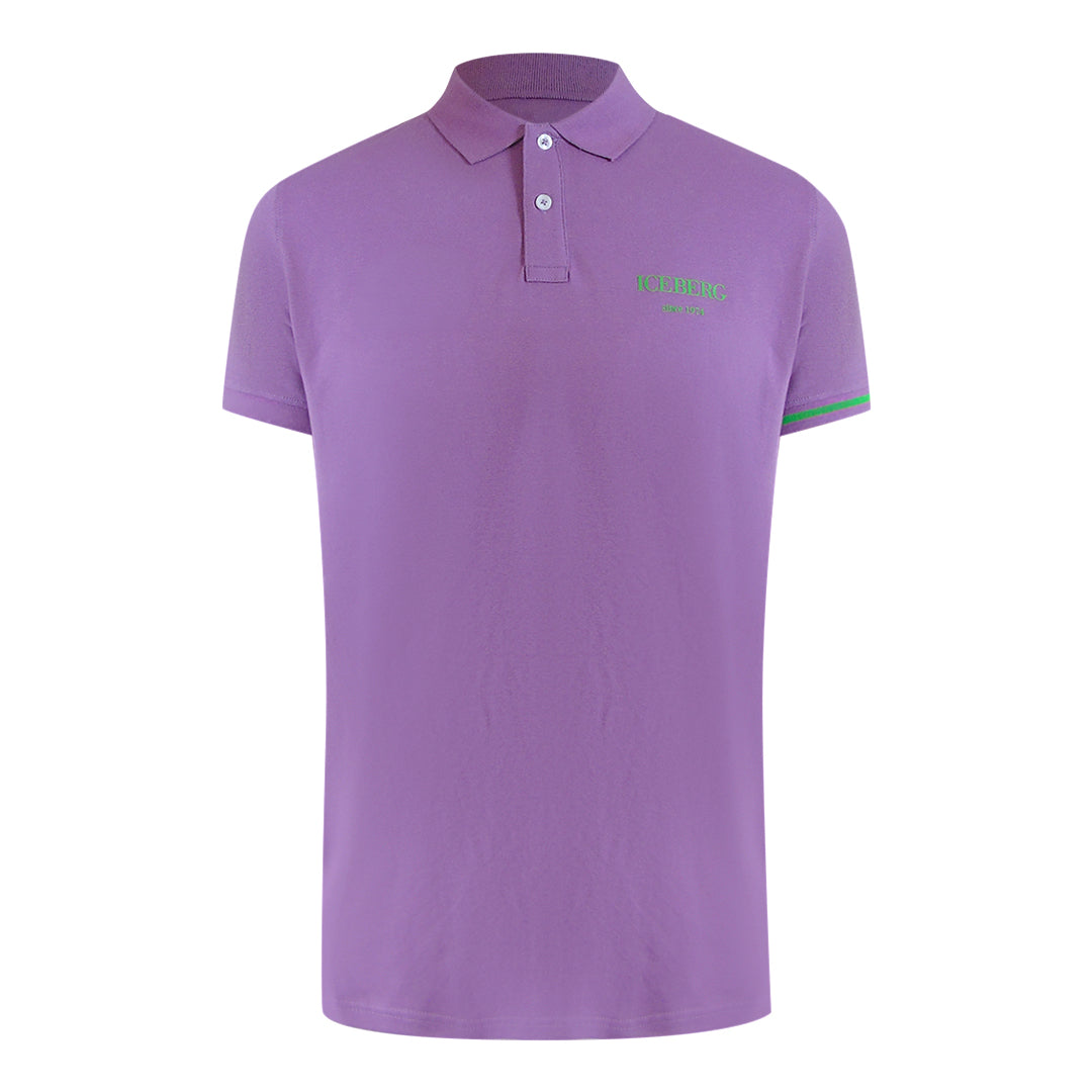 Ice Iceberg Purple Polo Shirt
